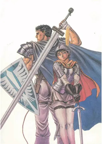 Anime Manga Berserk Plagát b_042 A3
