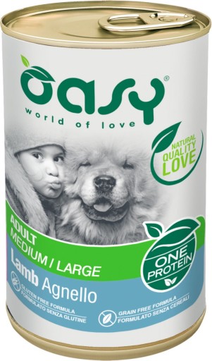 OASY One Protein Adult Medium Large Lamb 400 g