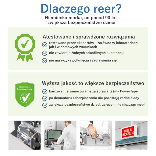 Ochrana rohov nábytku, 4 ks, REER