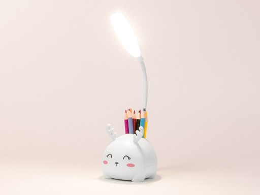 Detské nočné svetlo LED usb organizér stojan telefón pre učenie čítania