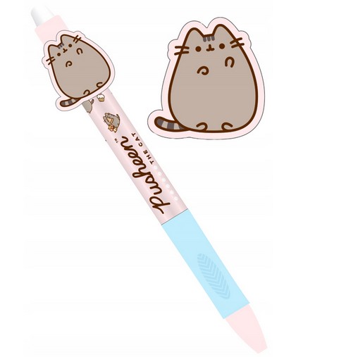 Stierateľné guľôčkové pero s PUSHEEN ST.MAJEWSKI FIGURINE