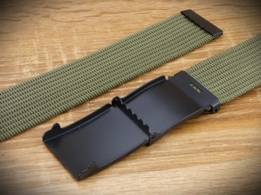 Dámsky a pánsky KHAKI WEBBING opasok, krátky, 115 cm