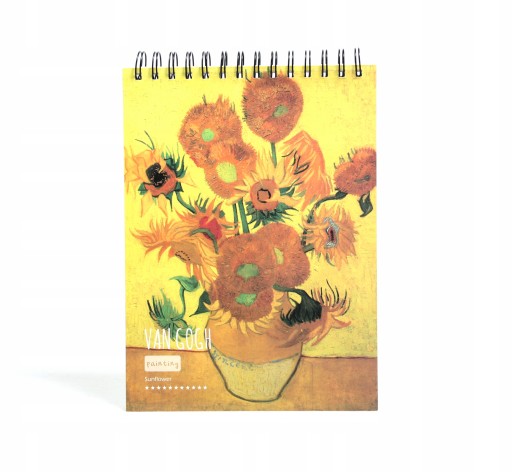 VAN GOGH UMELECKÝ ZÁPISNÍK SKETCHBOOK 46 STRÁNOVÝ ZÁPISNÍK S PEVNOU OBALOU