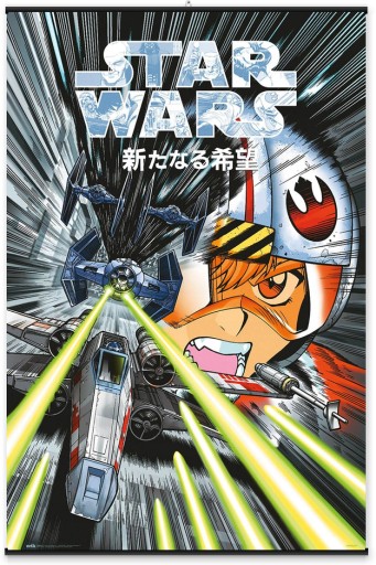 Plagát Star Wars Manga Trench Run 61x91,5 cm