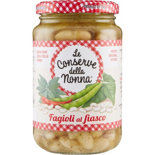Fagioli al fiasco fazuľa 360g - Conserve della Nonna