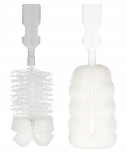CANPOL Sada umývacích kefiek 5x BRUSH hubka na tubu cumlíka na fľašu