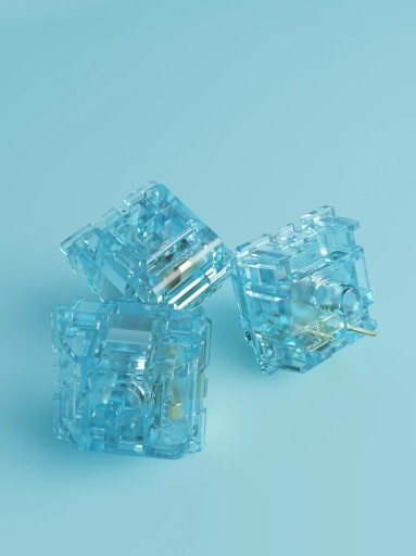 AKKO CS Crystal Blue Switch MECHANICKÉ SPÍNAČE 1ks Lineárne
