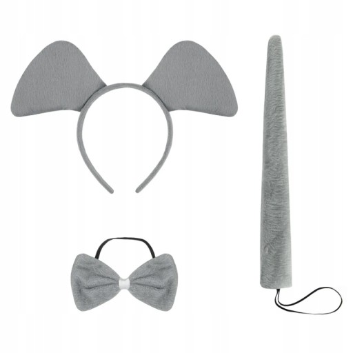 outfit ELEPHANT BAND TIE TAIL TAIL maškarný karneval