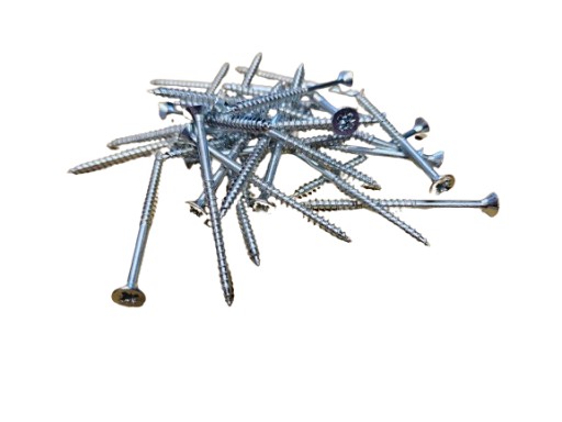 Skrutky do tvrdeného dreva 3,5x50 1kg biele