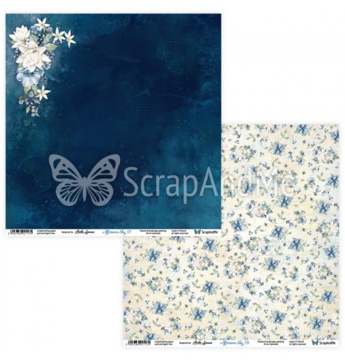 Sada papierov 30x30 - ScrapAndMe - Popoludňajšia obloha