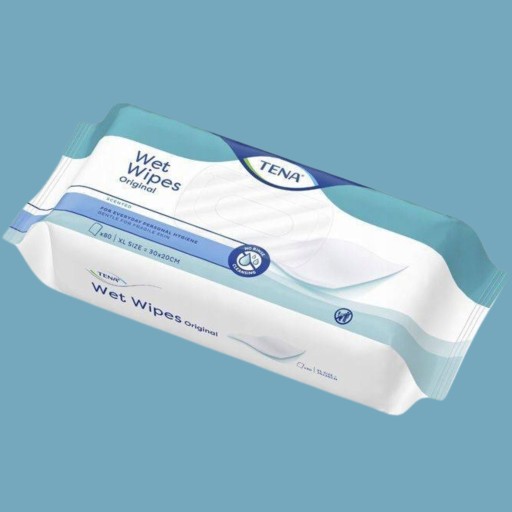 Tena Wet Wipes Original vlhčené obrúsky 80 ks