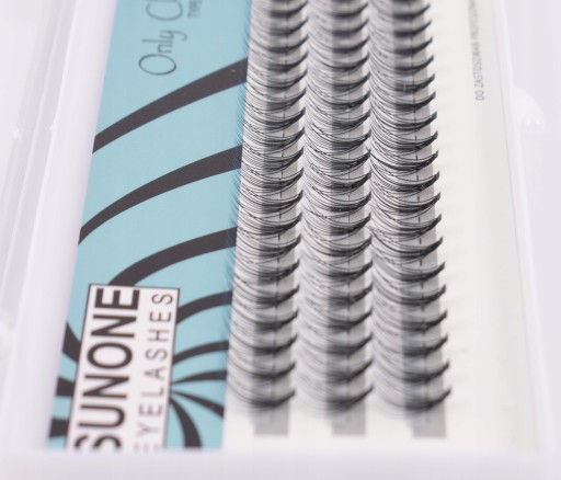SUNONE Umelé mihalnice Hodvábne trsy 10mm 60ks/C