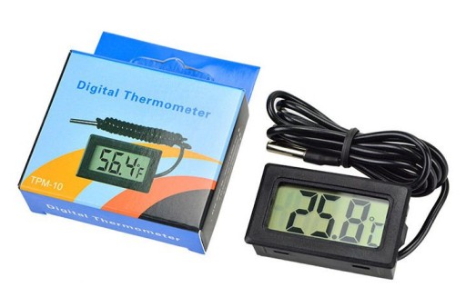DIGITÁLNY MINI TEPLOMER TERÁRIOVÉ AKVÁRIUM SO SONDOU