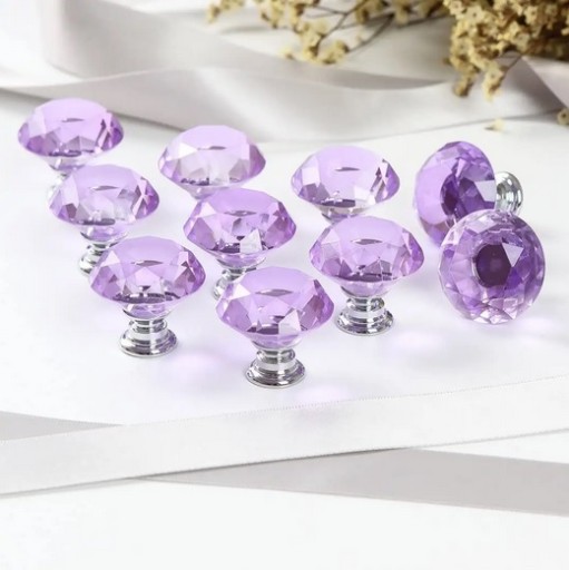 KRYŠTÁLOVÝ NÁBYTOK Úchytka 30mm CRYSTAL