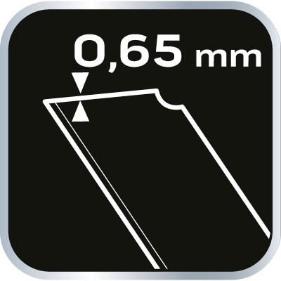 Vymeniteľné trapézové čepele, 5 ks.