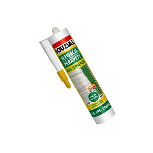 AKRYLOVÝ TESNENIE VONKAJŠÍCH BIELY SOUDAL 280 ml