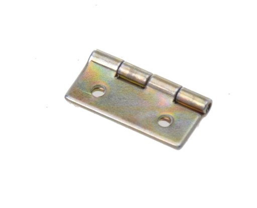 Pletený pánt 20 x 18mm, pozinkovaný zlato, 50 ks