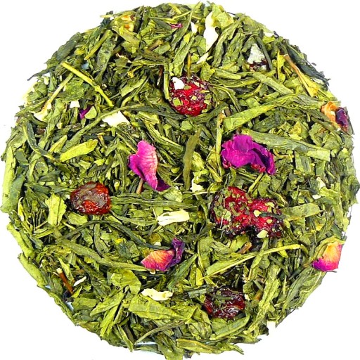 ZELENÝ ČAJ Sencha Sakura JASMÍN ruža 100g