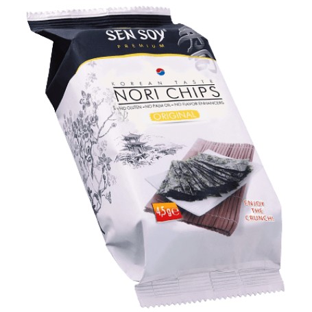 Nori Original čipsy z rias so soľou 4,5g - Sen Soy