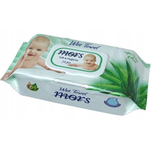 Mors vlhčené obrúsky 72ks Aloe