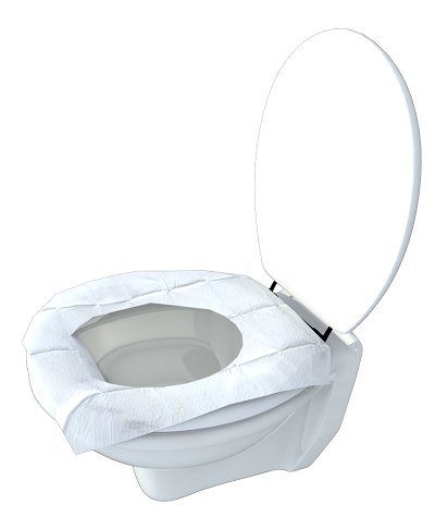 TOALETNÁ PAPIEROVÁ PODLOŽKA DO WC SEDADLO NA TOALET x10