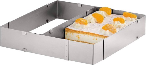 AXENTIA NASTAVITEĽNÁ STRIEBORNÁ TORTA A FORMA NA TORTU
