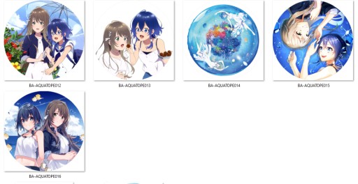 Shiroi Suna no Aquatope anime piny NA VÝBER