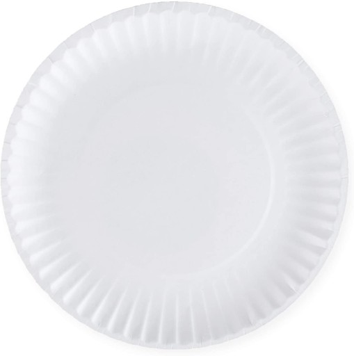 PAPIEROVÉ TANIERE BIELE DEZERTNÉ TANIERE JEDNORÁZOVÉ EKO 15cm 100 ks