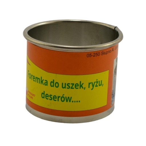 FORMULÁR NA COOKIE okrúhly vykrajovač na RYŽOVÉ UŠIKY DEZERTOV 6cm