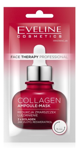 Eveline Face Therapy Mask-ampulka Kolagén 8ml
