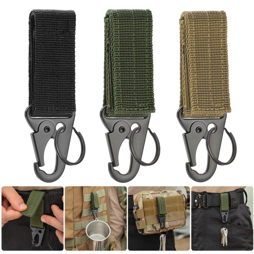 POUČKA NA VELCRO KARABÍNU NA BATOH K