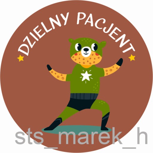 Motivačné nálepky odvážny pacient VEĽKÉ 5 cm pre chlapcov HEROES 100 ks.