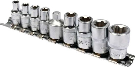 YATO TORX NÁSTRKOVÉ KĽÚČE E5-E16 YT-0520