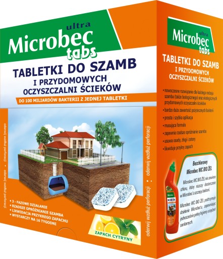 BROS - tablety do septiku Microbec ULTRA