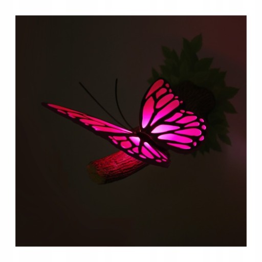 3D motýľové LED nástenné svietidlo