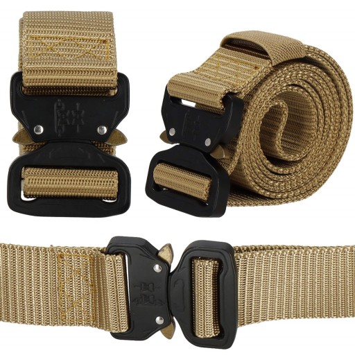 VOJENSKÝ TAKTICKÝ OPASOK na nohavice SURVIVAL vojenský opasok QR BUCKLE silná