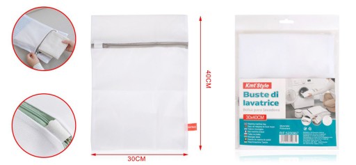 SIEŤOVÁ TAŠKA NA PRANIE SO Zipsom 30x40