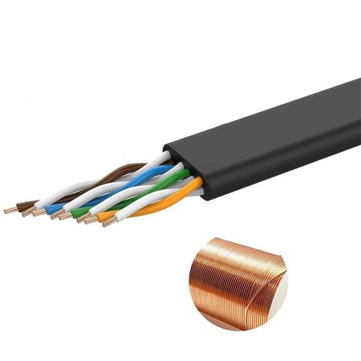 LAN ETHERNET INTERNET KRÚBENÝ PÁROVÝ KÁBEL RJ45 UTP CAT6 CAT 6 10M