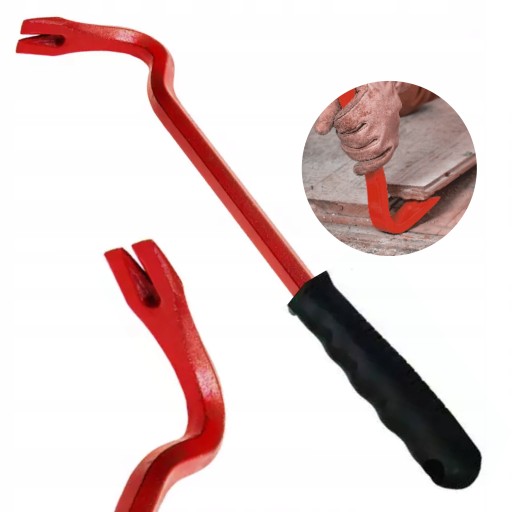 DEDRA Páčidlo s gumenou rukoväťou 300mm 380g 13L130