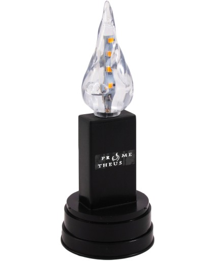 Veľká vložka na LED sviečky, živý plameň + batérie