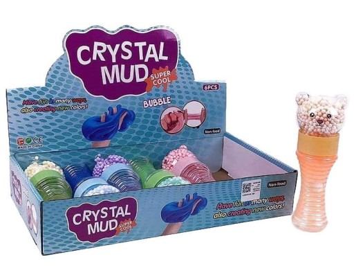 Gélová hmota GLUT SLIME s guličkami BIG BEAR 7266