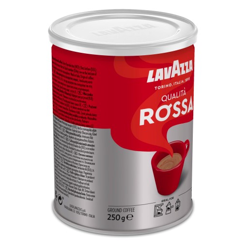 Lavazza Qualita Rossa káva mletá 250g - plechovka