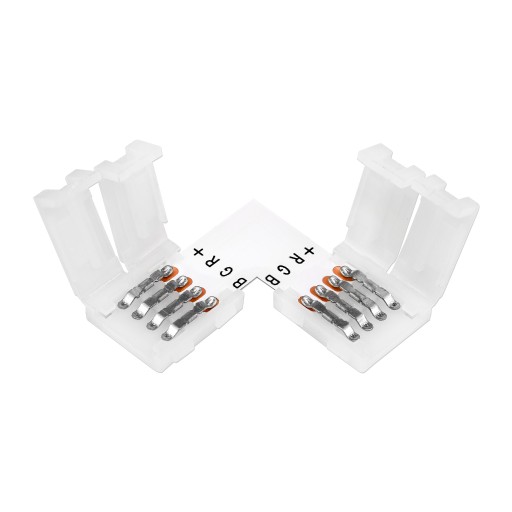 Pravouhlý konektor LED pásika 10 mm