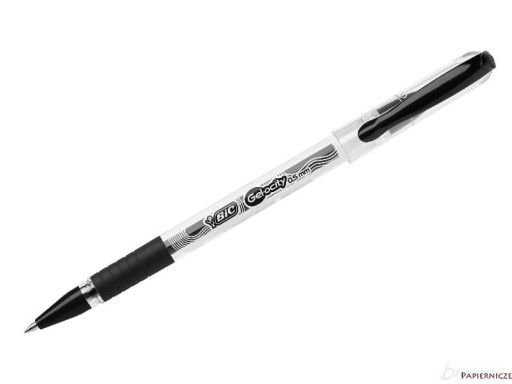 Čierne gélové pero BIC Gel-ocity Stick 0,5 mm