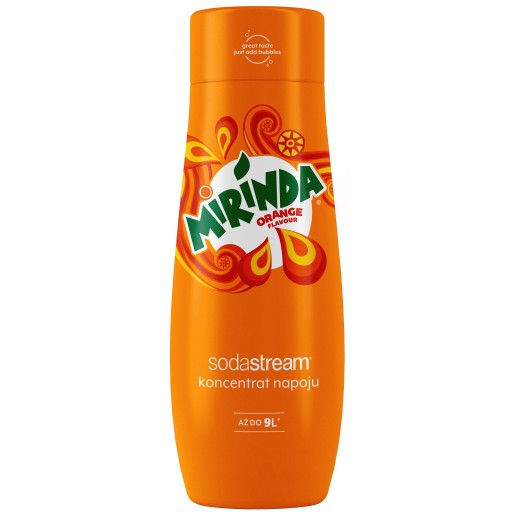 SODASTREAM SIRUP MIRINDA KONCENTRÁT NA NÁPOJ SATURÁTOR 9L so 440ml