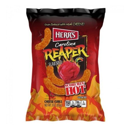 Herr's Carolina Reaper Scorchin Horúce chrumky 113g