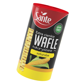 Extra tenké kukuričné vafle 120g Sante