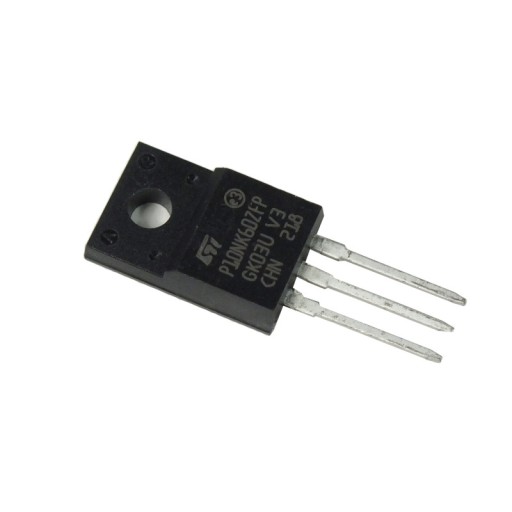 Tranzistor STP10NK60ZFP TO-220 10A 600V P10NK60