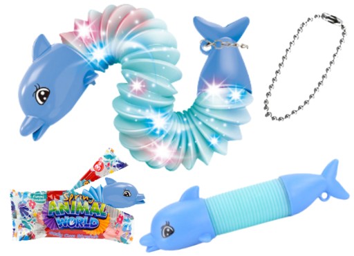 SENSORY ANTISTRES POP TUBE LED CRAWL