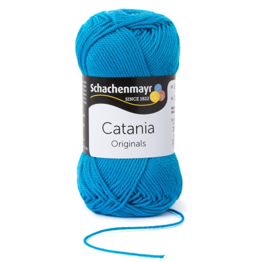 50g priadza 100% bavlna Catania modrá 146